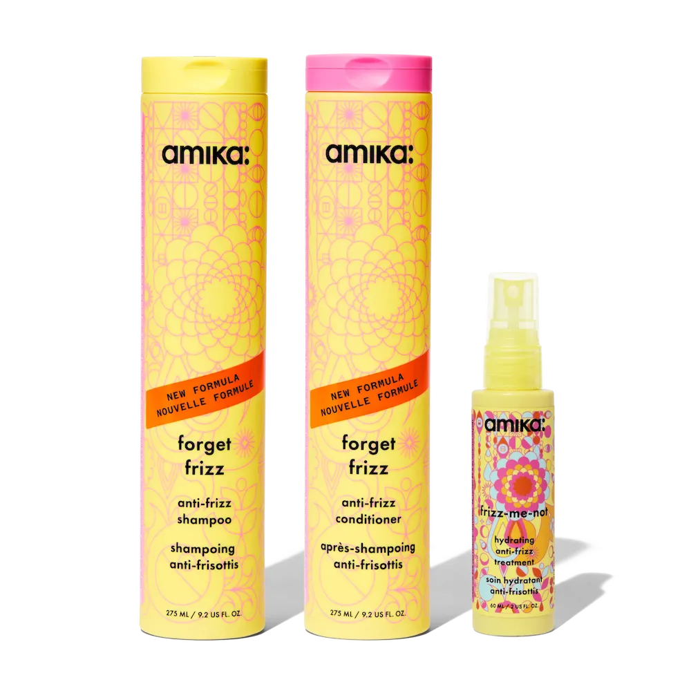 frizz fighters set anti-frizz shampoo, conditioner + treatment