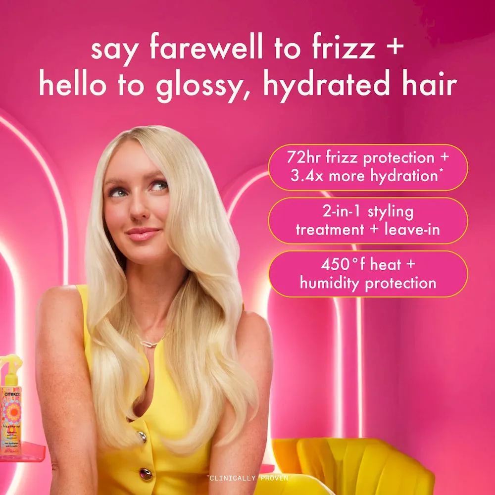 frizz fighters set anti-frizz shampoo, conditioner + treatment - Image 3