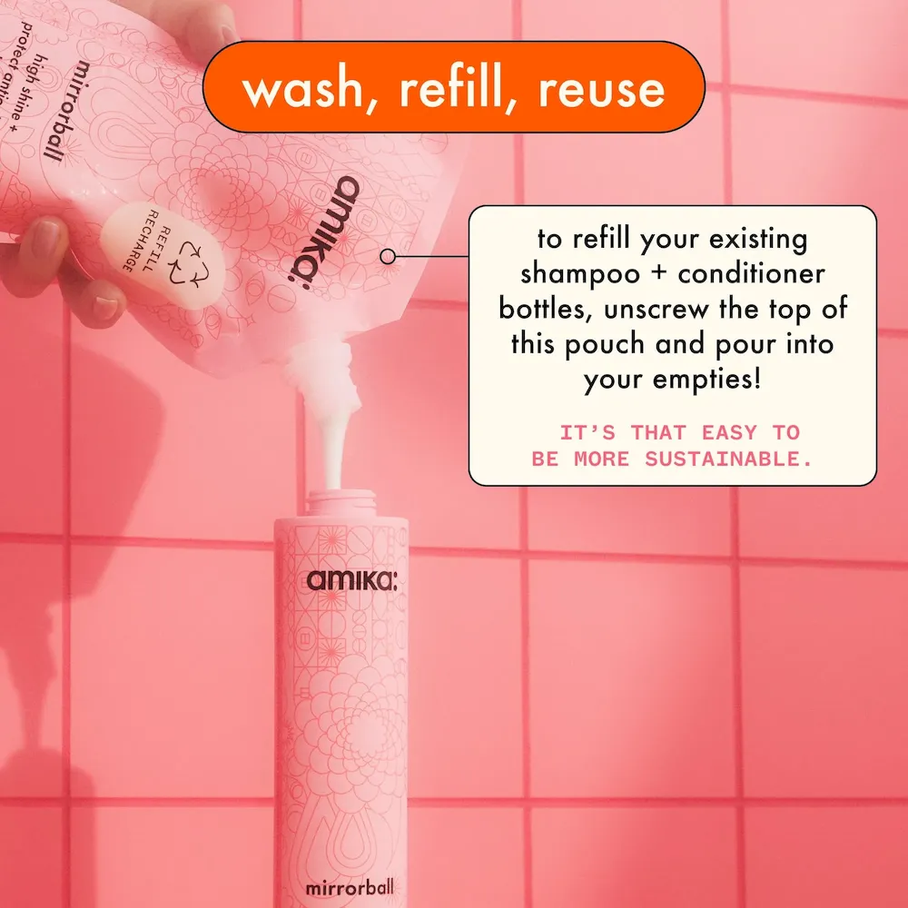 mirrorball high shine + protect antioxidant shampoo - Image 14