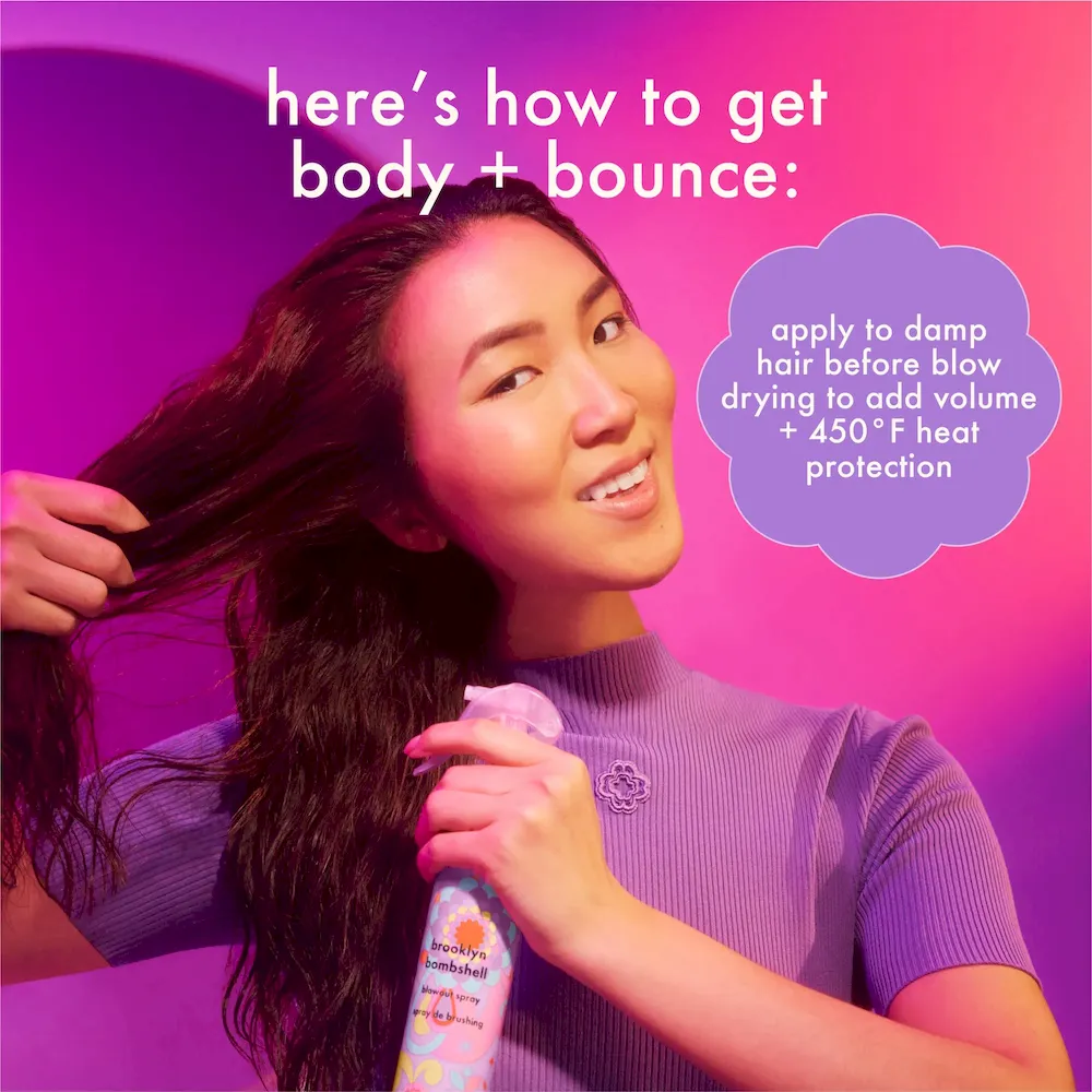 brooklyn bombshell blowout + blow dry spray - Image 3