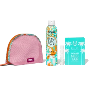 amika x Ellis Brooklyn dry shampoo + perfume set perk up x MIAMI NECTAR fragrance + mini perfume + mesh bag