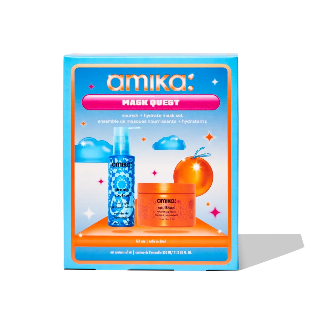 mask quest nourish + hydrate mask set