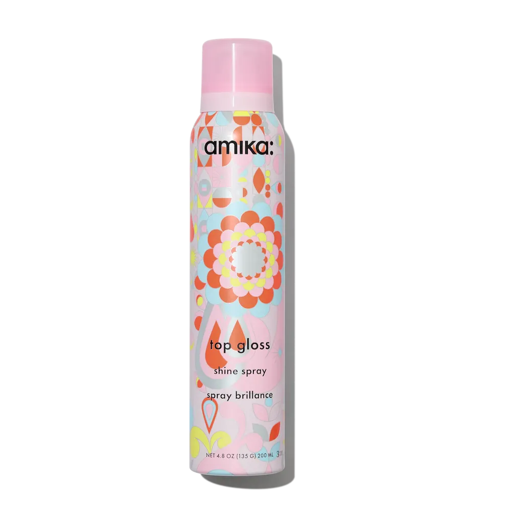 top gloss hair shine spray