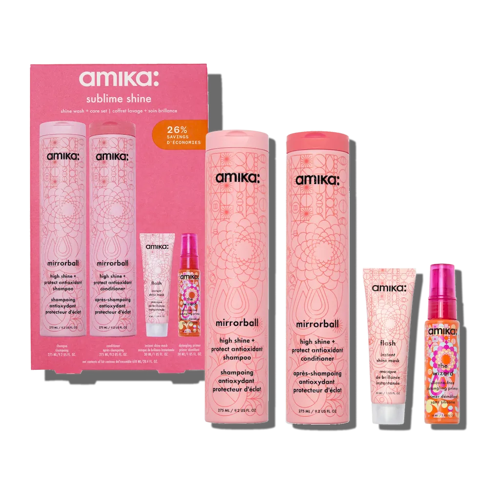 sublime shine shine wash + care set