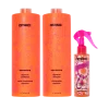 super-sized signature set normcore nourishing shampoo + conditioner + the wizard silicone-free detangling primer
