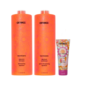 super-sized signature set normcore shampoo and conditioner + soulfood mask