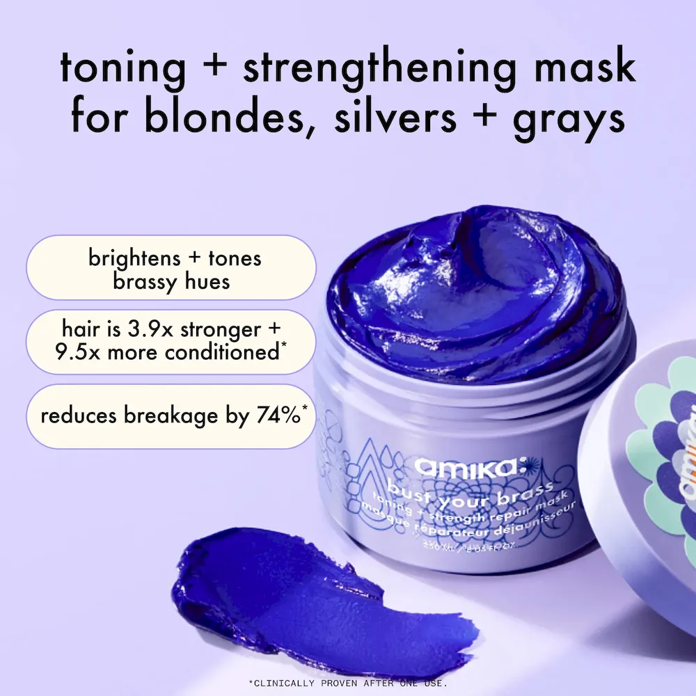 bust your brass toning + strength repair mask - Image 2