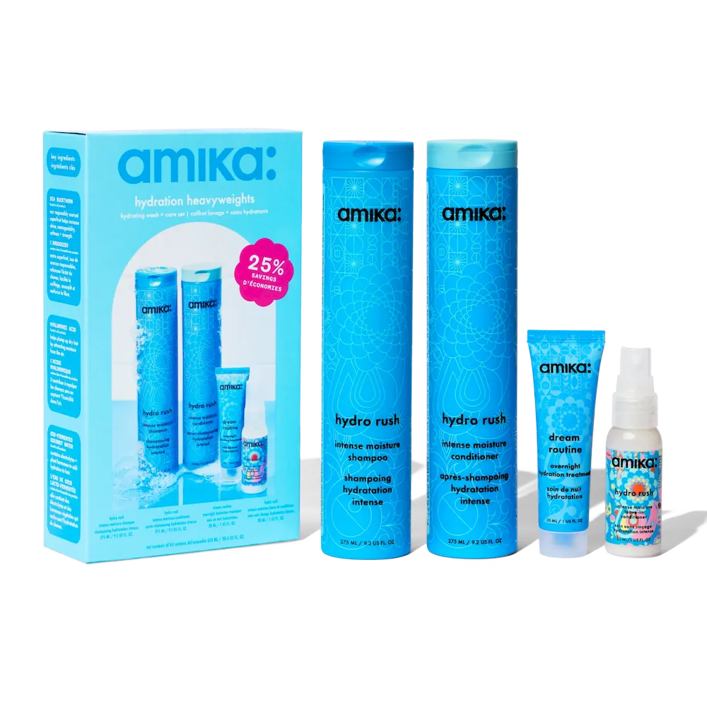 hydration heavyweights hydrating wash + care set