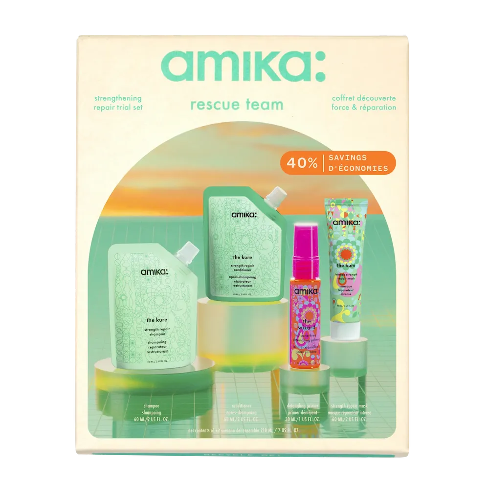 rescue team hair routine trial set