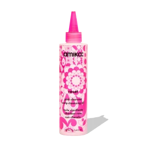 reset pink charcoal scalp cleansing oil