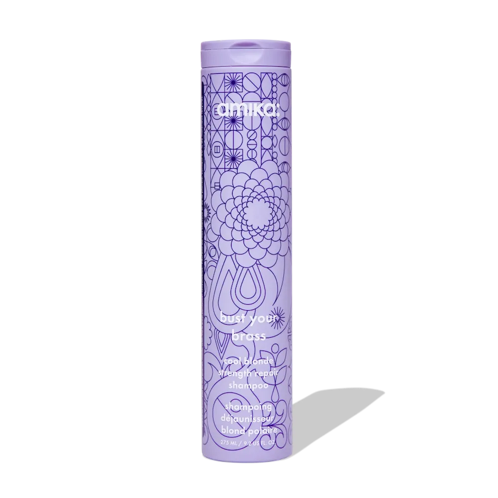bust your brass cool blonde strength repair shampoo