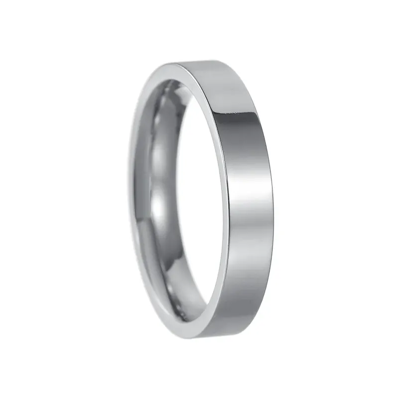 Wholesale Men Women Fashion Simple Stainless Steel Couple Ring - Image 6