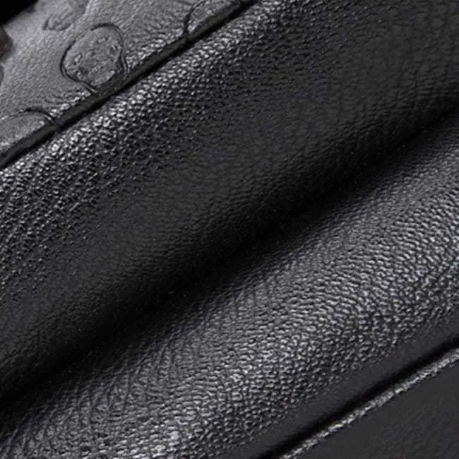 Women Fashion Solid Color Skull Rivet Decoration Crossbody Bag - Image 5