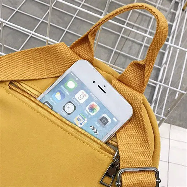 Women Fashion Color Blocking Large Capacity Backpack - Image 6