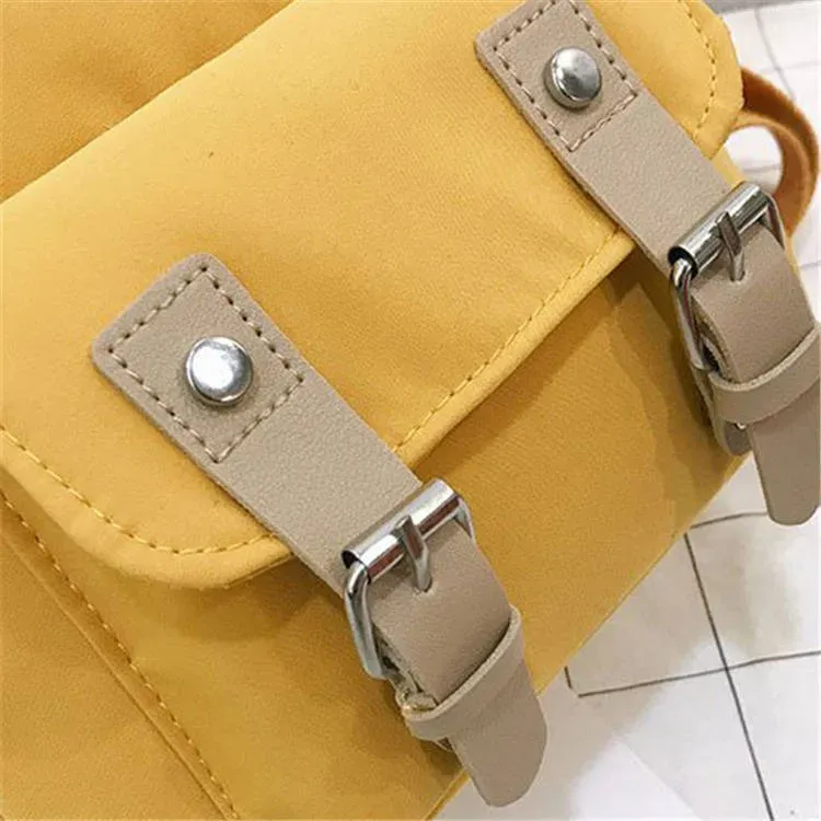 Women Fashion Color Blocking Large Capacity Backpack - Image 7