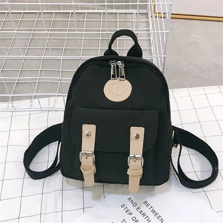 Women Fashion Color Blocking Large Capacity Backpack - Image 16
