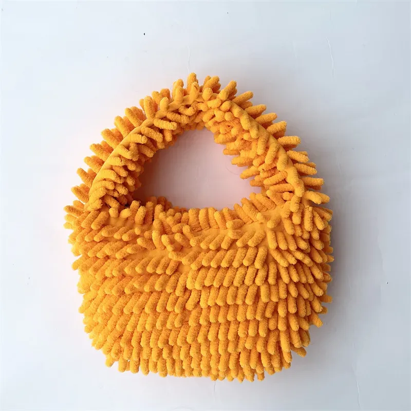 Women'S Fashion Mop Plush Candy Handbag - Image 11