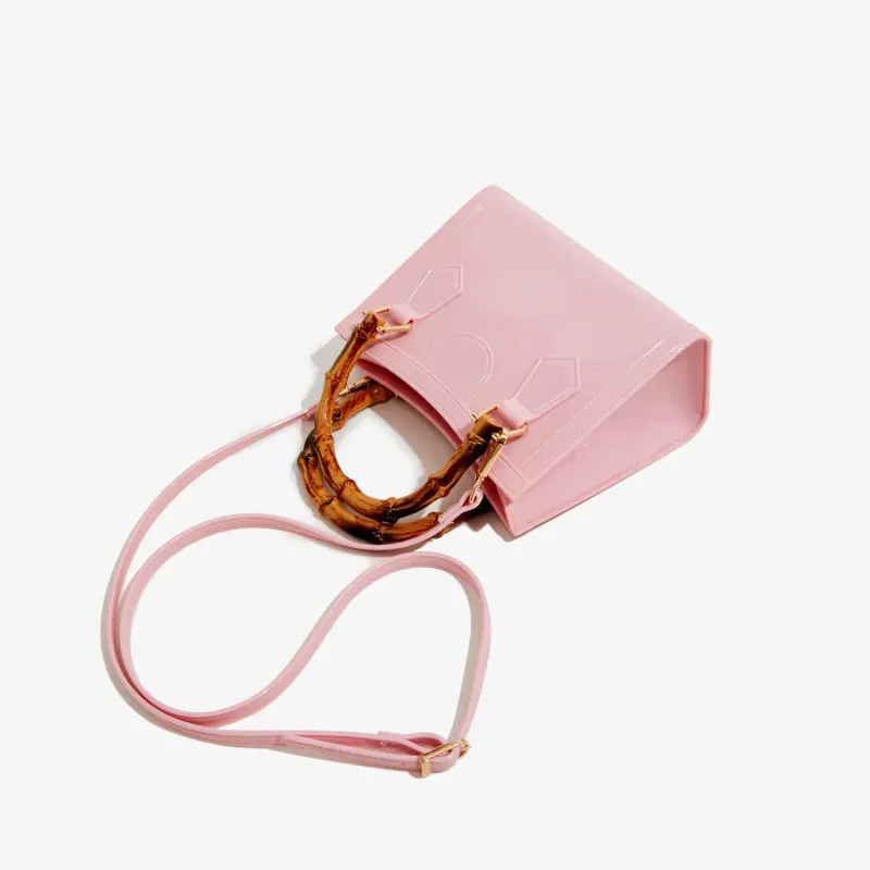 Women Fashion Large Capacity PVC Jelly Handbag - Image 4