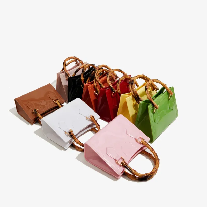 Women Fashion Large Capacity PVC Jelly Handbag - Image 5