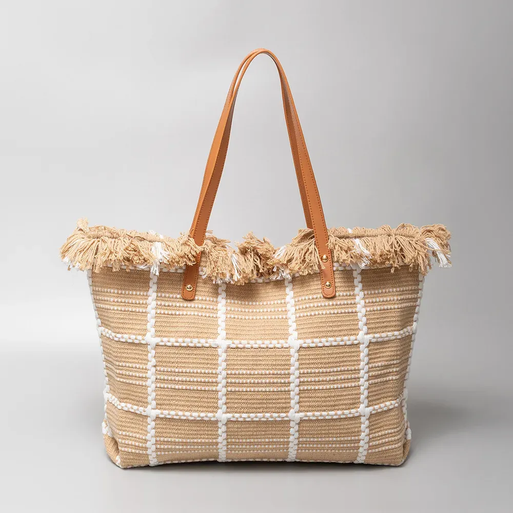 Bohemian Vacation Casual Tassel Large Capacity Tote Bag