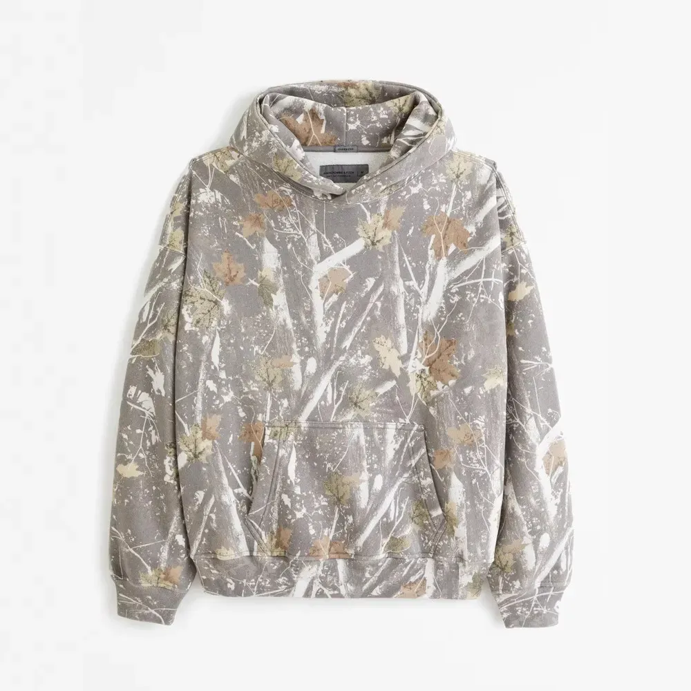 Fashion Casual Pattern Printed Long-Sleeve Hoodies