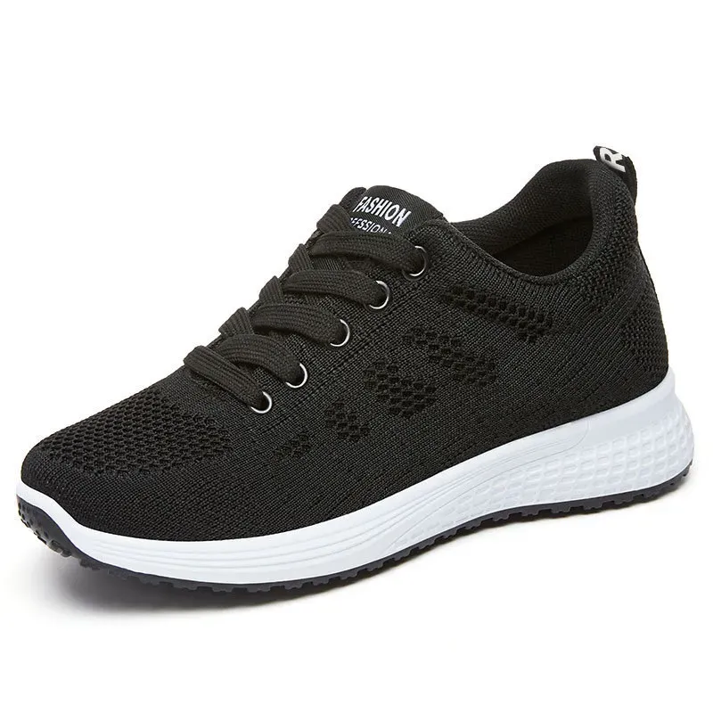 Women Fashion Casual Mesh Breathable Soft Sole Sneakers - Image 6
