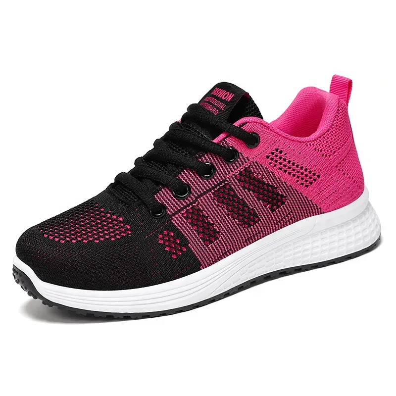 Women Fashion Casual Mesh Breathable Soft Sole Sneakers - Image 10