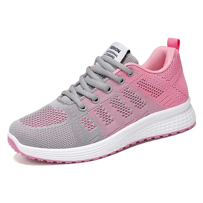 Women Fashion Casual Mesh Breathable Soft Sole Sneakers - Image 11