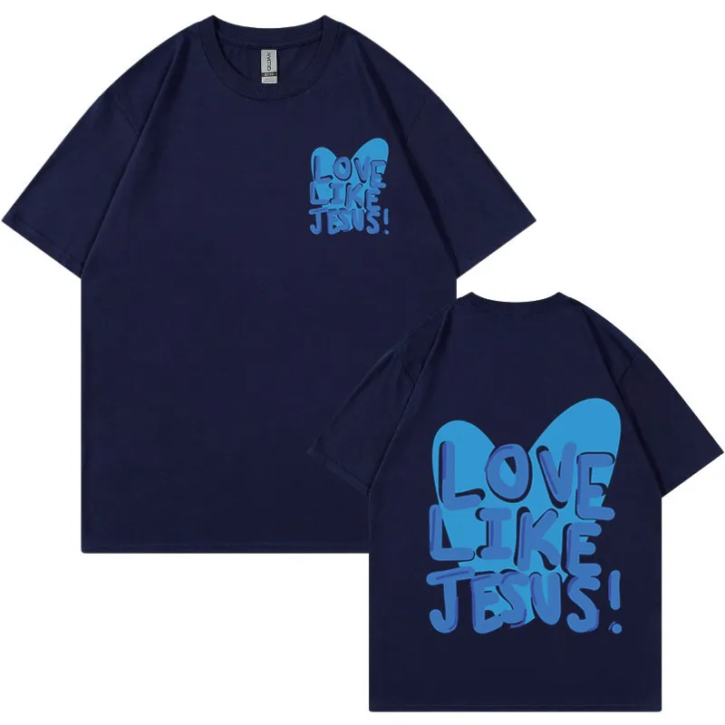 Women Fashion Casual Letter Printed Round Neck Short-Sleeve Loose T-Shirt - Image 9