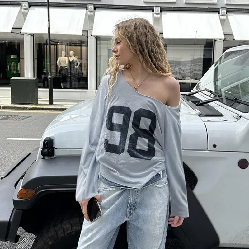Women Fashion Loose Digital Print T-Shirt - Image 3