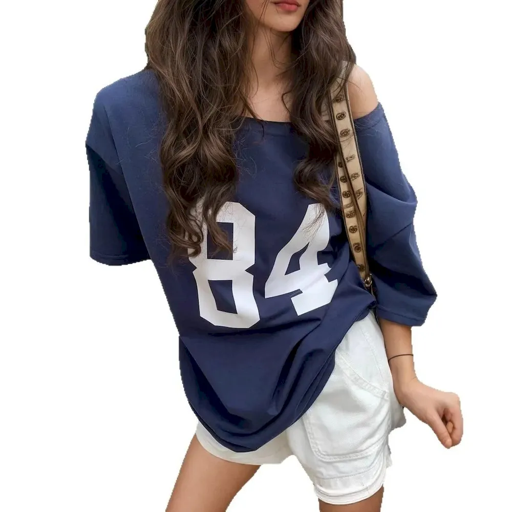 Women Casual Loose Digital Print T-Shirt - Image 5