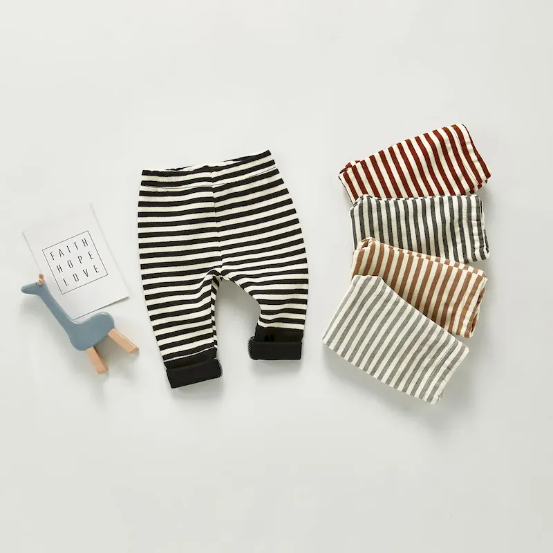 Wholesale Baby Fashion Stripe Cotton Pants - Image 3