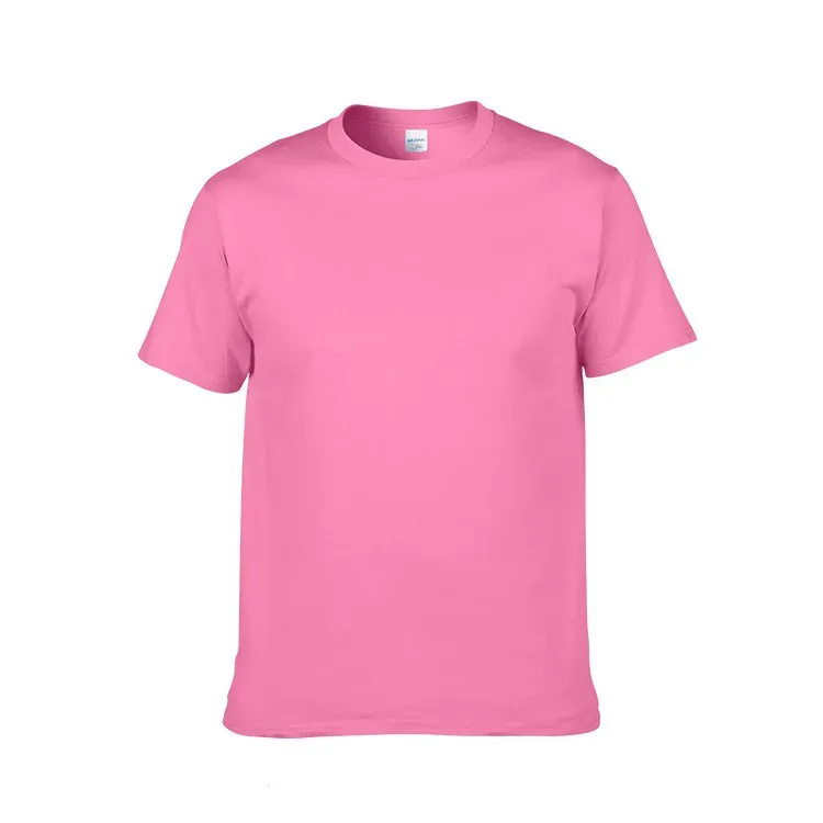 Wholesale Kids Fashion Casual Solid Color Round Neck Short Sleeve T-Shirt - Image 8